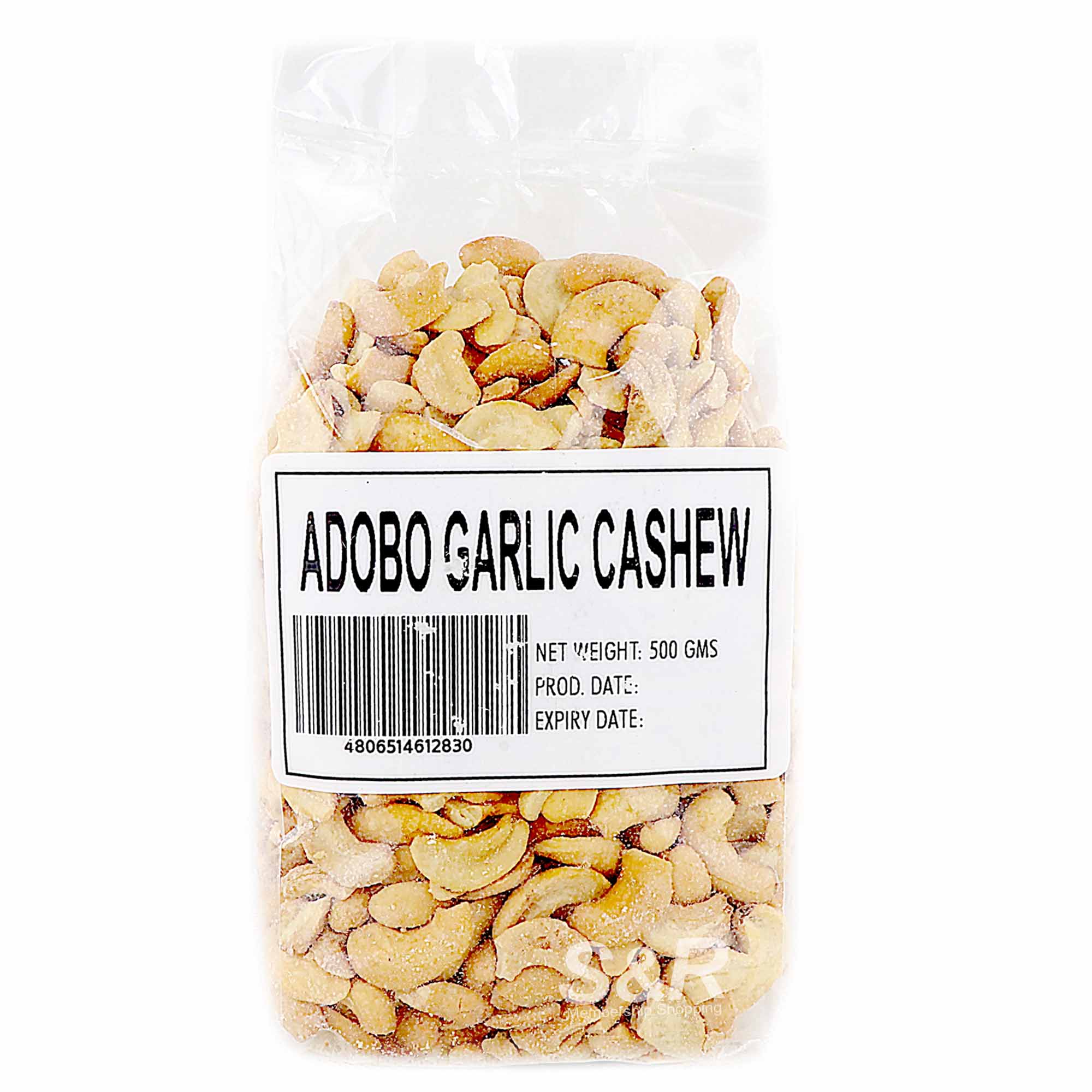 S&R Adobo Garlic Cashew Nuts 500g